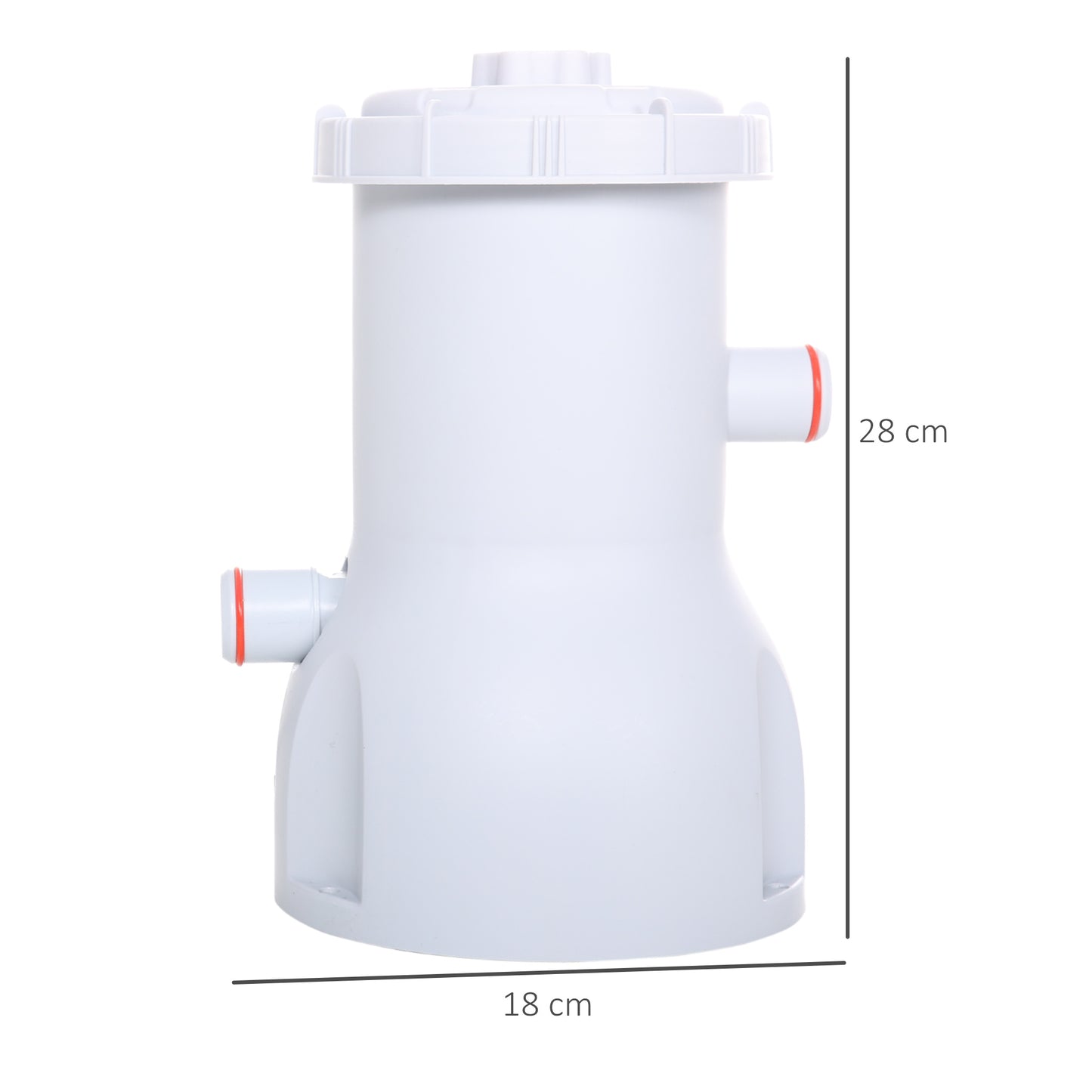 Swimming Pool Filter Pump with Cartridge for 13'-15' Above Ground Pools