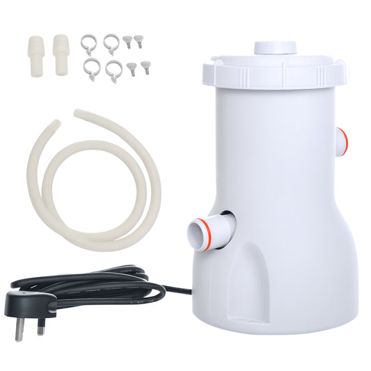 Swimming Pool Filter Pump with Cartridge for 13'-15' Above Ground Pools