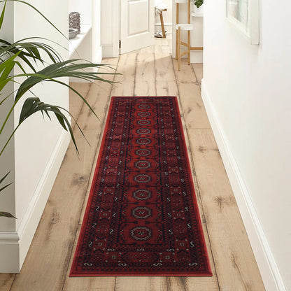 Yasmin Traditional Bukhara Indoor Living Room Area Rug - Classic Oriental Style