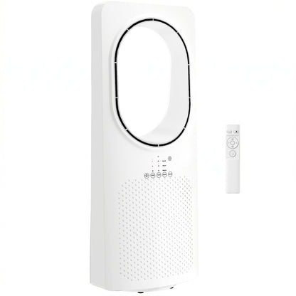 Bladeless Tower Fan with Oscillating, 3 Speeds, 3 Modes, 15H Timer