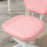 Vanity Task Chair with Adjustable Height, Armless, Pink