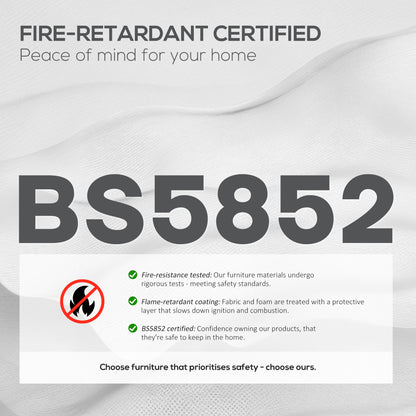 Small Sofa, Loveseat Sofa for Bedroom, Home Office, Grey