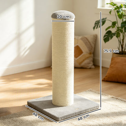 Cat Scratching Post, 76cm Tall Scratch Post for Indoor Cats