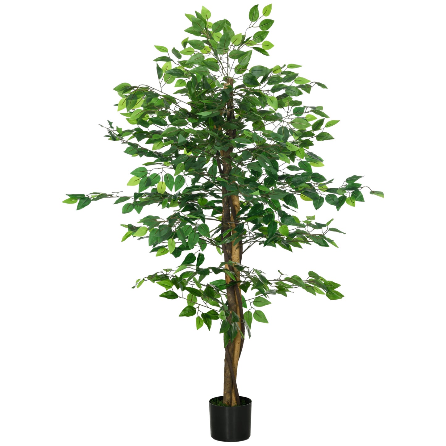 150cm Artificial Tree Ficus for Indoor Home Decor, Fake Tree