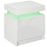 White Bedside Cabinets with LED Light, High Gloss Front Nightstand with 2 Drawers, for Living Room, Bedroom