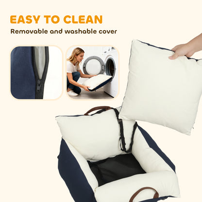 Dog Car Seat, Cosy Pet Car Booster Seat for Small Dog Under 5 KG