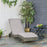 Patio Wicker Chaise Lounge Chair, Outdoor PE Rattan Sun lounger with Adjustable Backrest and 2 Wheels