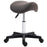 Saddle Stool Adjustable Rolling Salon Chair for Massage Spa Beauty Grey