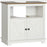 kleankin Under Sink Cabinet Bathroom Vanity Unit with Double Doors and Storage Shelves, 60 x 30 x 60cm, White