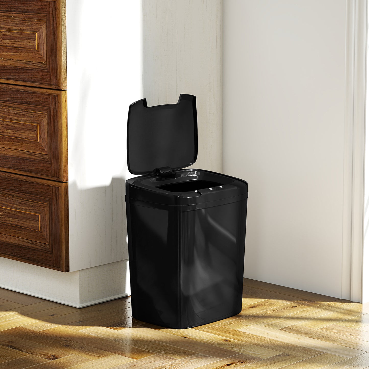 15L Sensor Bin, Automatic Touchless Kitchen Bin, Battery Operated