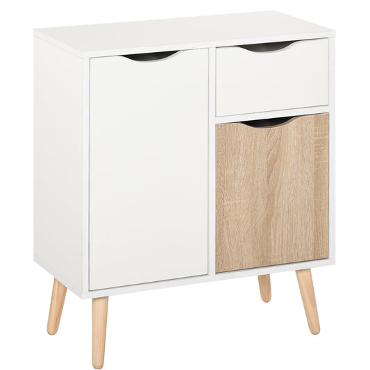 Floor Cabinet Storage Cupboard Sideboard with Drawer for Bedroom