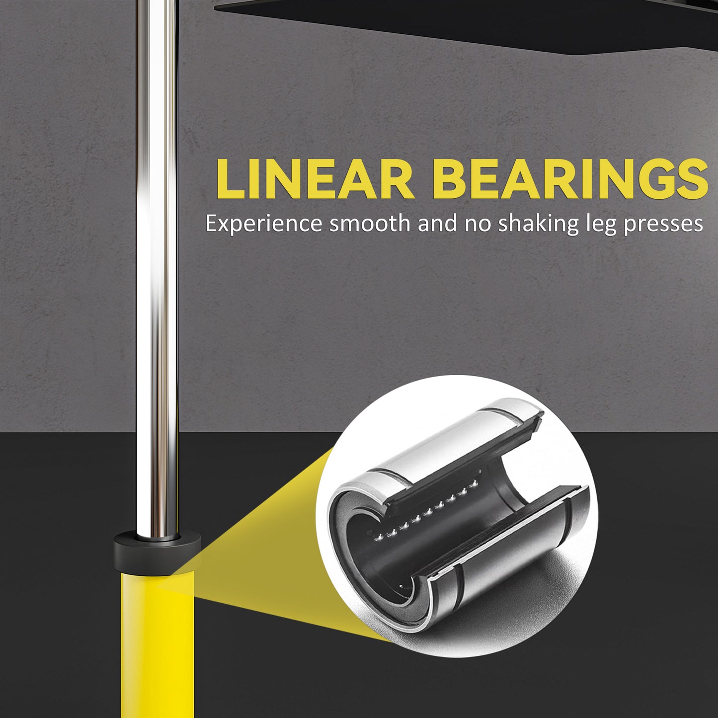 Vertical Leg Press Machine, Leg Extension Machine, 300 kg Capacity