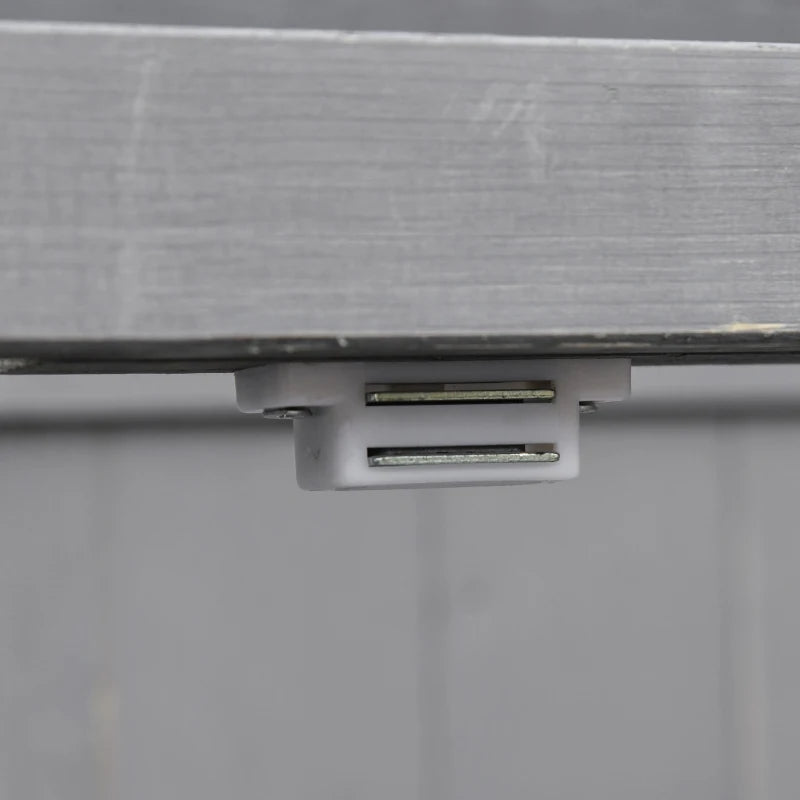 Wooden Garden Storage Shed with Hinged Roof and Shelves, 74 x 43 x 88cm