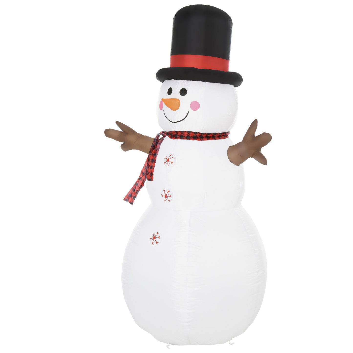 6ft Giant Inflatable Snowman Christmas Decoration LED Lights Accessories