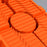 2.5 Ton Plastic Car Lifting Ramps Automotive Vehicle Garage, Orange