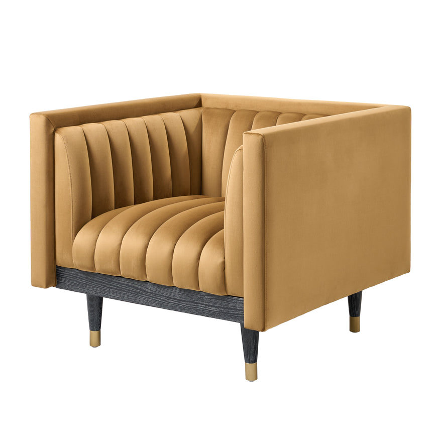 Metz Armchair - Camel