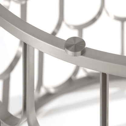 Pino 6-8 Seat Silver Dining Table