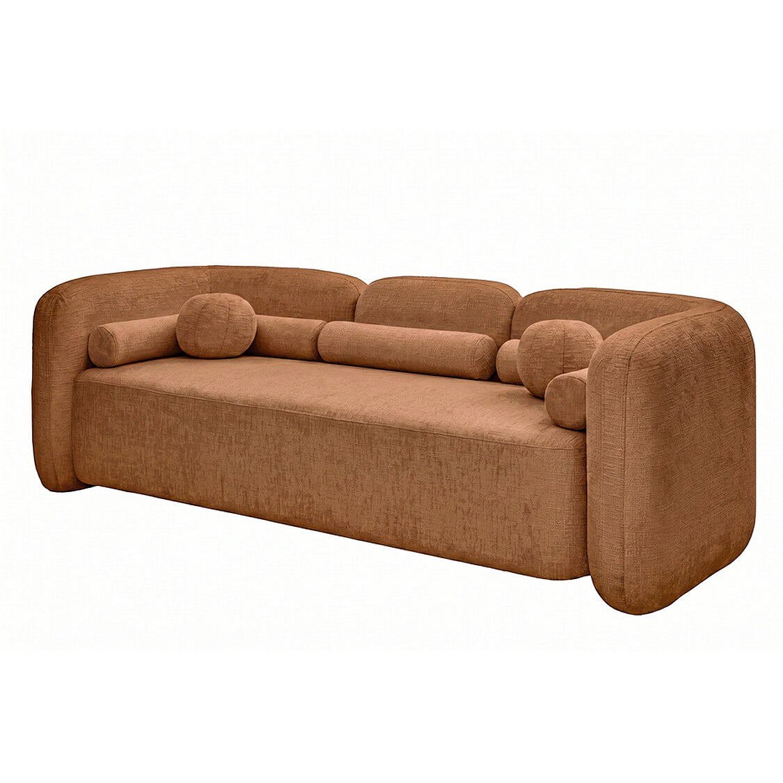 Munich Three Seat Sofa - Terracotta