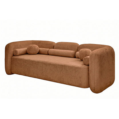 Munich Three Seat Sofa - Terracotta