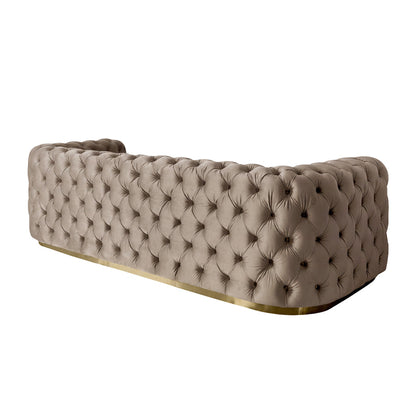 Frankfurt Three Seat Sofa – Taupe