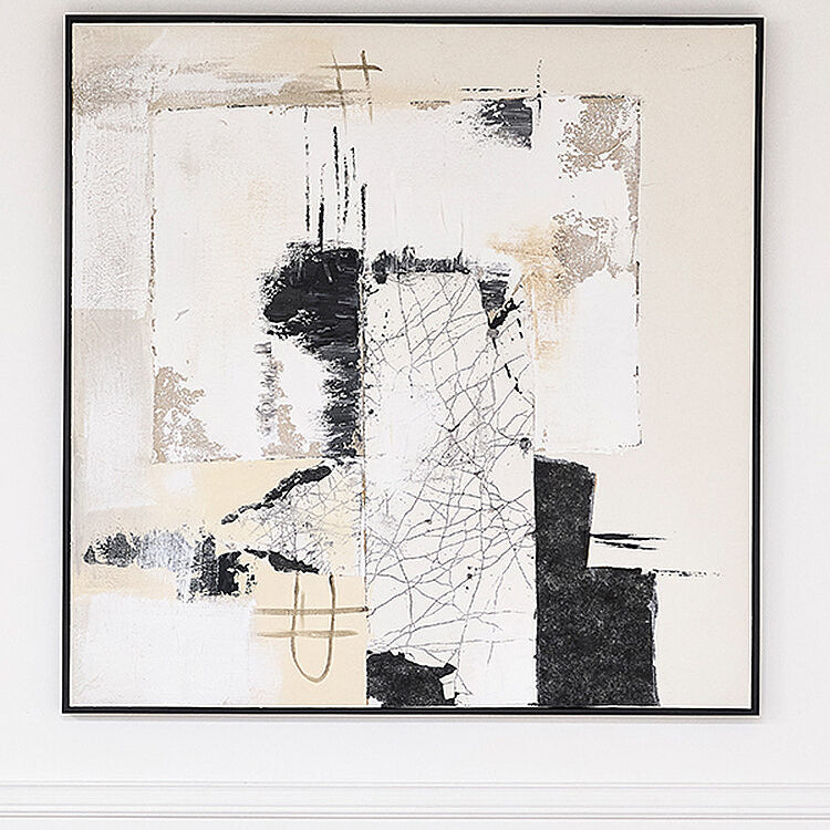 Improvison - Hand-Painted Wall Art
