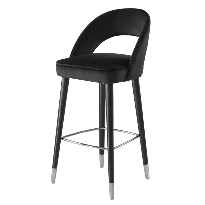 Rossini Bar Stool - Black