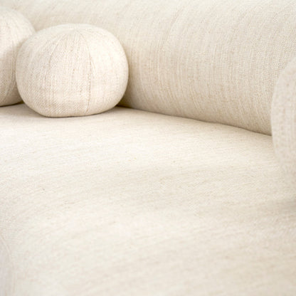 Rolls Three Seat Sofa Natural Linen