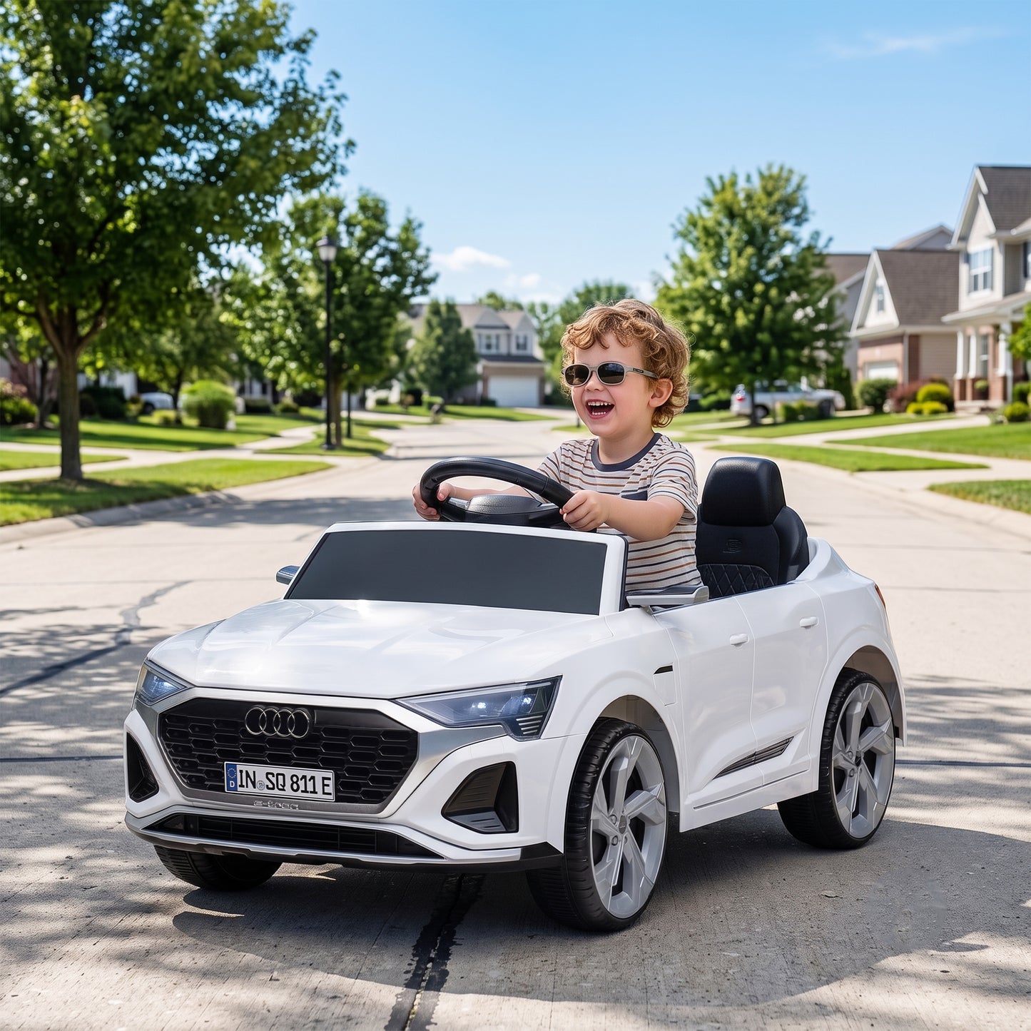 Audi Q8 etron Sportback Licensed 12V Kids Electric Car with Remote