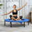 Φ96cm Fitness Trampoline Exercise, Max Load 100 KG, Blue Black