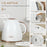 1.7L 3000W Fast Boil Kettle & 2 Slice Toaster Set, Kettle and Toaster Set with Auto Shut Off, Browning Controls, White