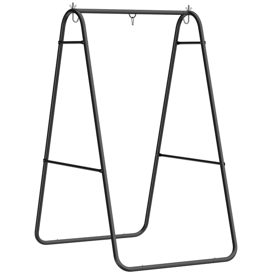 Hammock Chair Stand Only, Hanging Chair Stand, 150 KG Load, Black