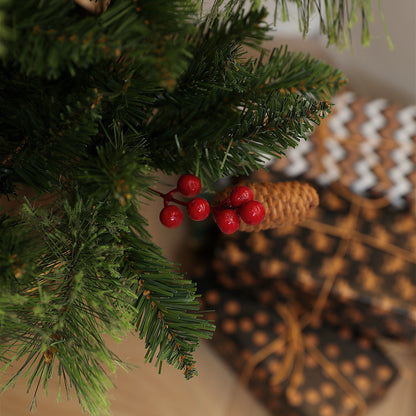 1.2m Prelit Christmas Tree with 100 Warm White LED Lights and 8 Modes