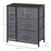 Chest of Drawers with 7 Dresser Drawers for Home Bedroom, Dark Grey