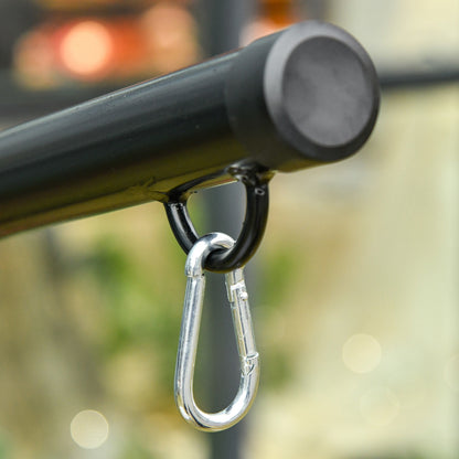 Hammock Chair Stand Only Heavy Duty Metal C-Stand Indoor or Outdoor