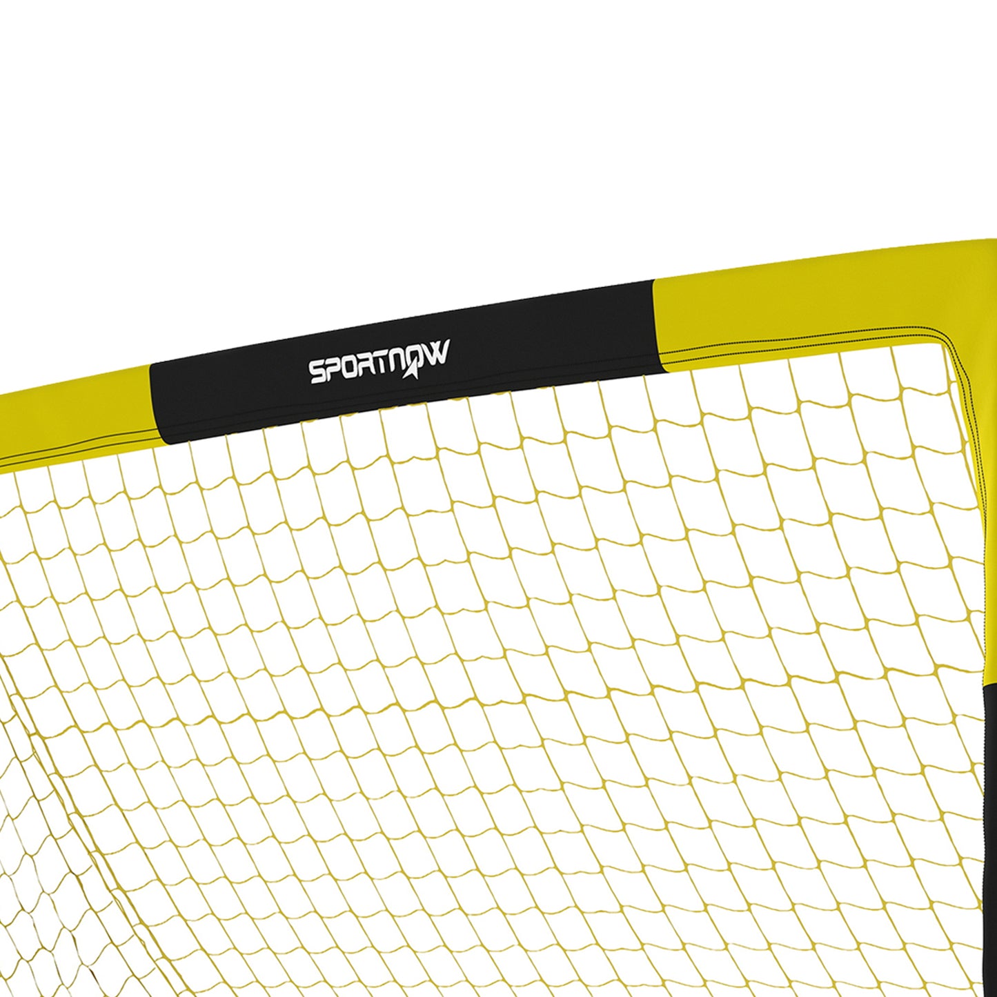 Set of 2 Pop Up Football Goal, 5 x 3.5ft Portable Folding Football Net with Carry Bag, 8 U-Shaped Ground Stakes, Fibreglass Pole, Training Equipment for Indoor and Outdoor Use, Easy Setup