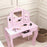 Kids Dressing Table Set Make up w/ Stool, Drawer, for Playroom