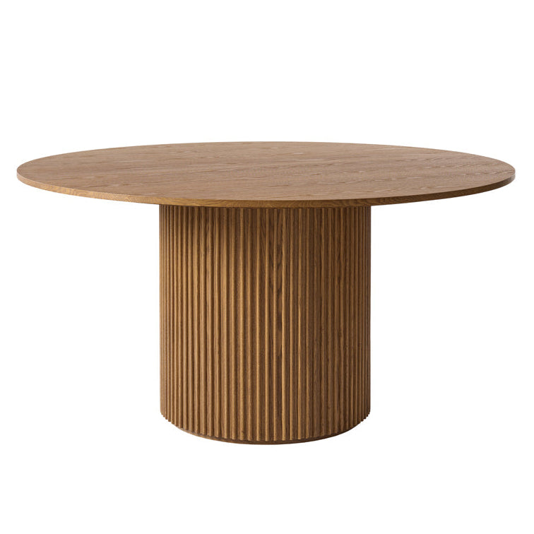 Ophelia Chestnut Circular Dining Table