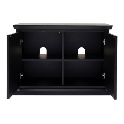 Sia Black Media Sideboard