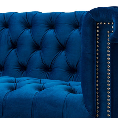 Bergmann Two Seat Sofa - Navy Blue