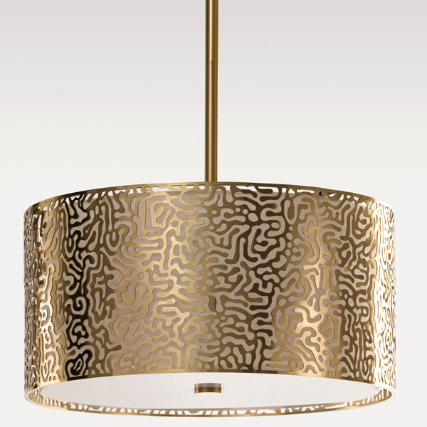 Moray Pendant Light Brass