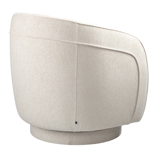 Orla Swivel Chair - Carrara