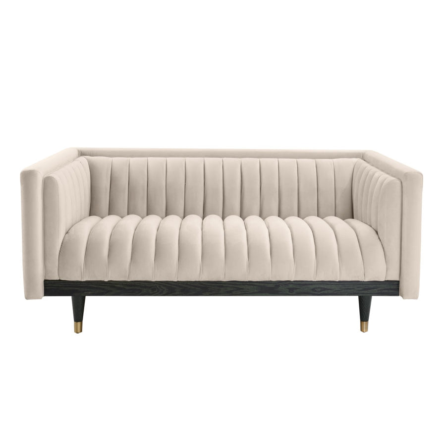Metz Two Seat Sofa - Chalk