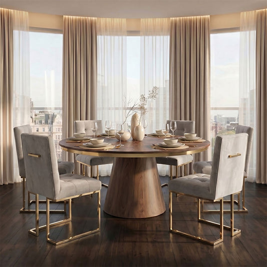 Lorenzo Dining Chair - Dove Grey