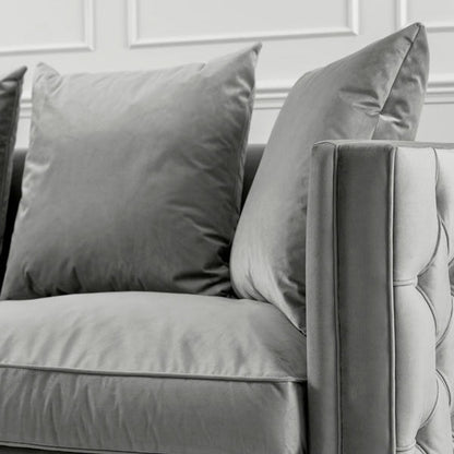 Ascot Three Seat Sofa – Dove Grey