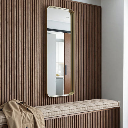 Alana Rectangular Dressing Mirror – Brass