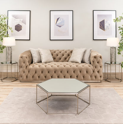 Alveare Silver Rug