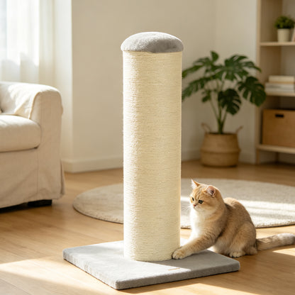 Cat Scratching Post, 76cm Tall Scratch Post for Indoor Cats