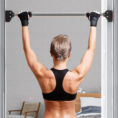 Pull Up Bar Doorway, No Screws Chin Up Bar, Adjustable Length (75-92cm) for Home Gym Workout, Max Load 200kg