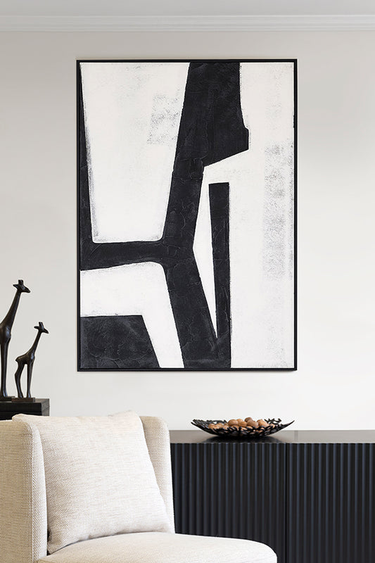 Solo Two - Hand-Painted Wall Art