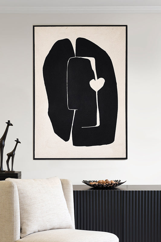 Yoruba Two - Hand-Painted Wall Art